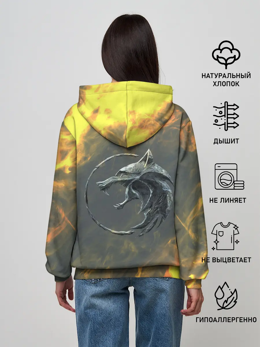 Женское худи / ГЕРАЛЬТ ВЕДЬМАК