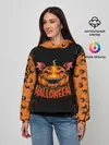 Женское худи / ВЕСЕЛАЯ ТЫКВА | ХЭЛЛОУИН