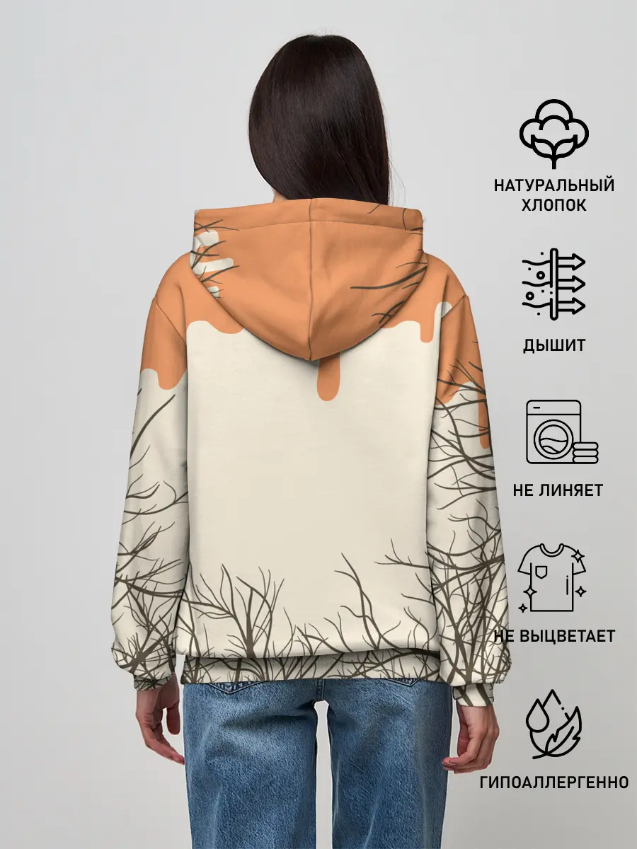 Женское худи / ВЕДЬМА В ШЛЯПЕ