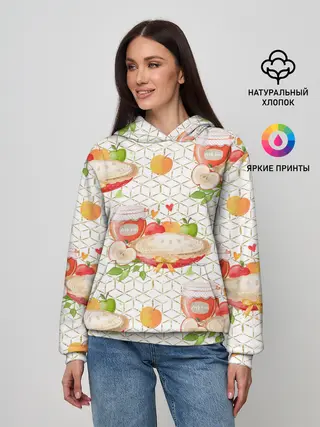 Женское худи / Яблочный пирог