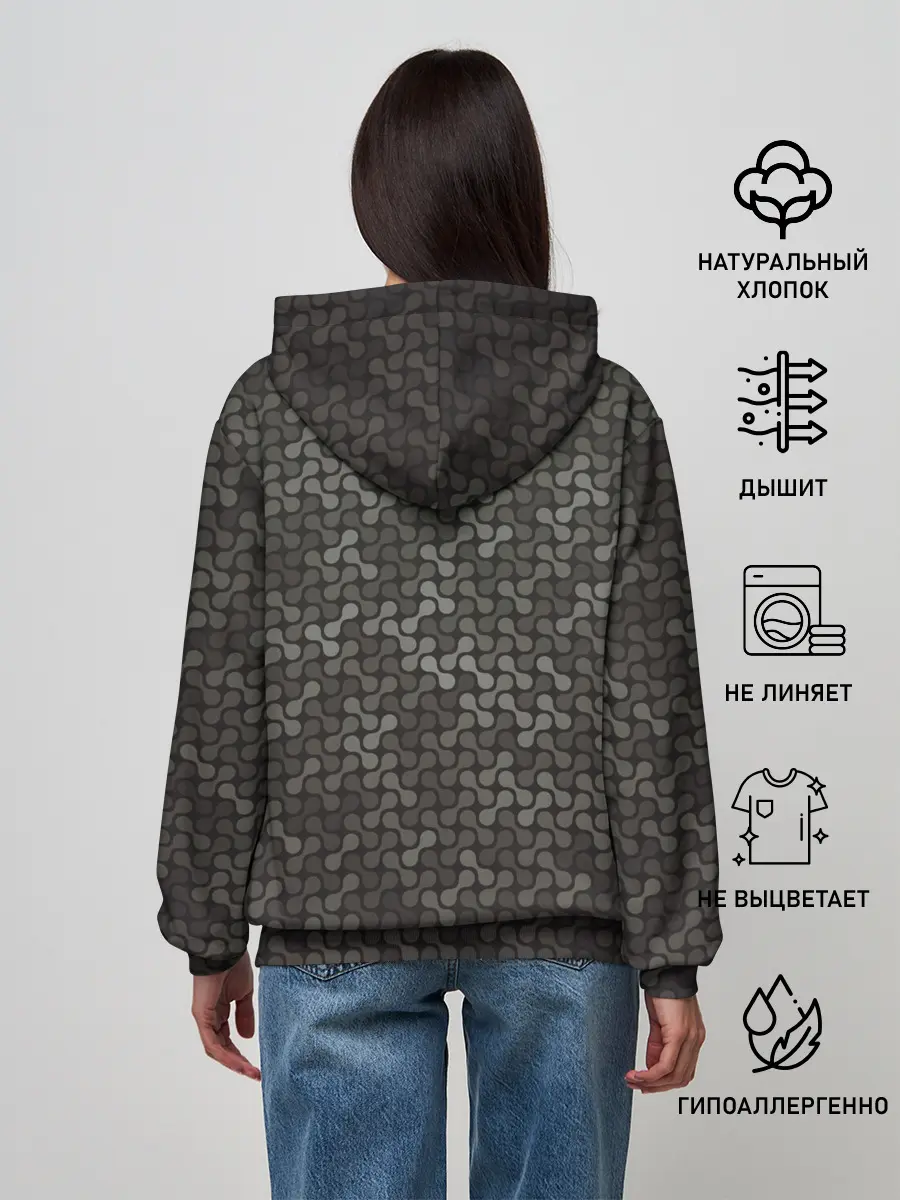 Женское худи / Geometric textures