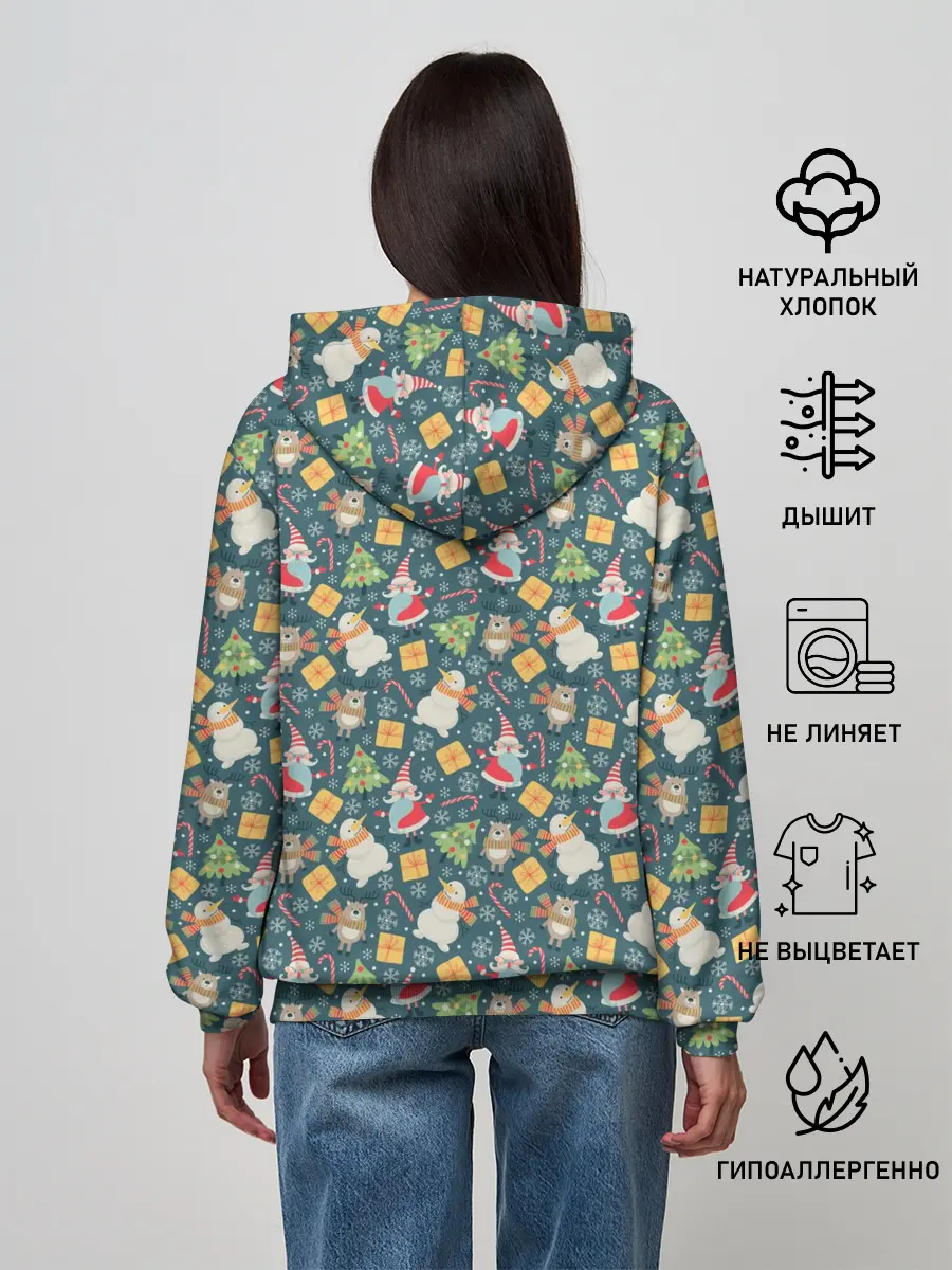 Женское худи / С Новым Годом