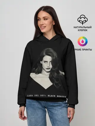 Женское худи / Black beauty