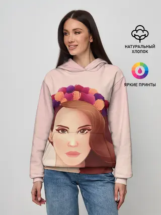 Женское худи / Painted Lana