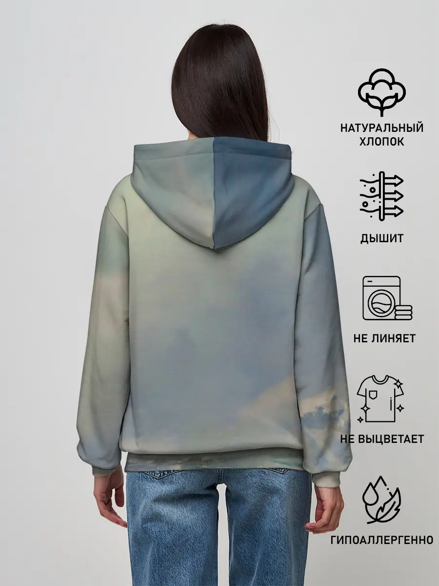 Женское худи / ВМФ Военно-Морской Флот