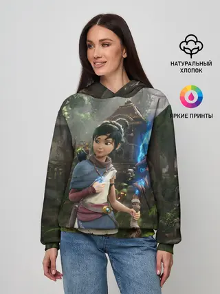 Женское худи / Кена и Мост Духов