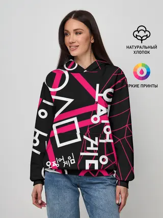 Женское худи / Игра в кальмара