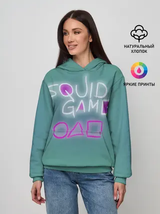 Женское худи / Squid game a