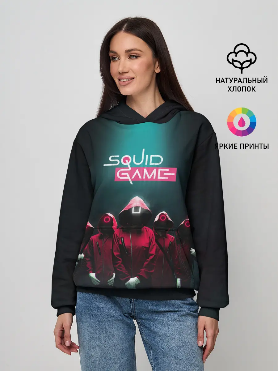 Женское худи / Беспощадный Кальмар