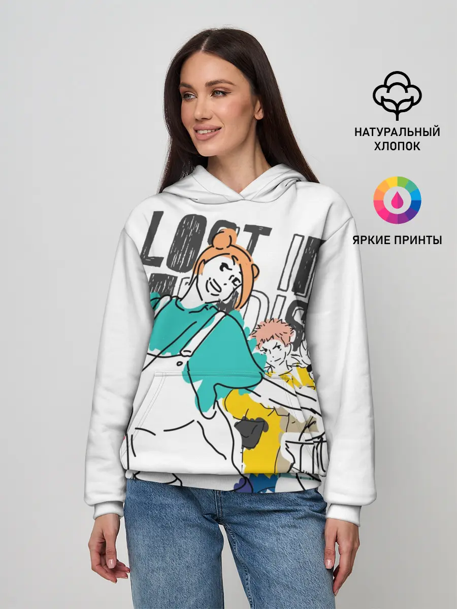 Женское худи / Нобара Кугисаки - Jujutsu Kaisen