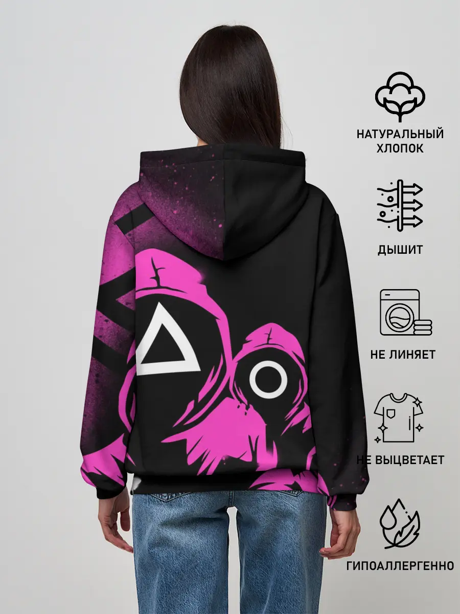 Женское худи / Игра в кальмара