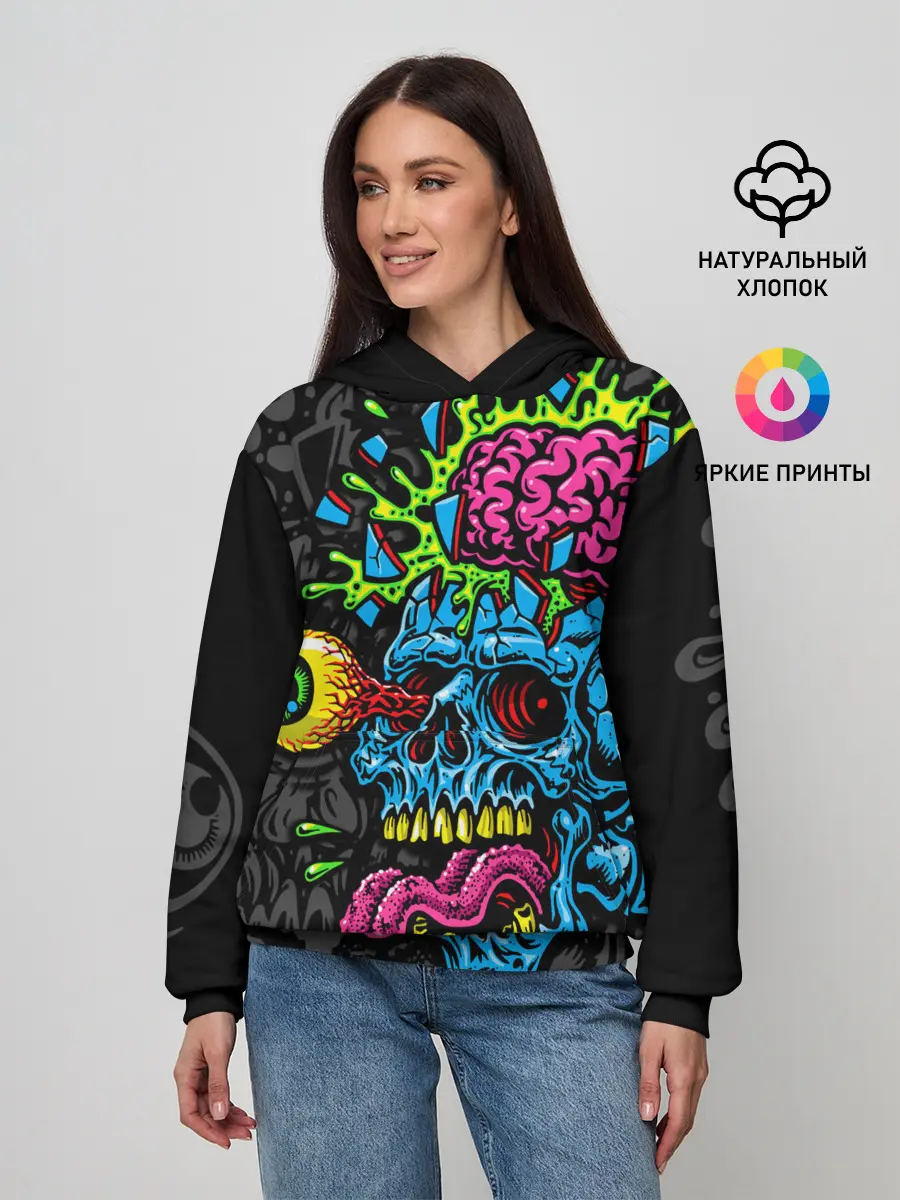 Женское худи / Взрыв мозгов