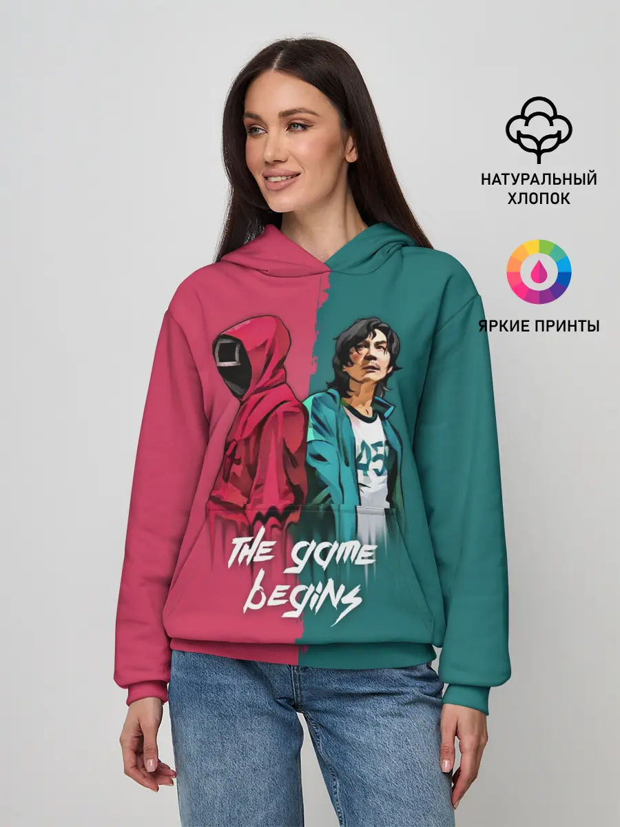 Женское худи / Игра на выживание Ojingeo geim