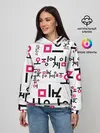 Женское худи / LOGO PATTERN | SQUID GAME