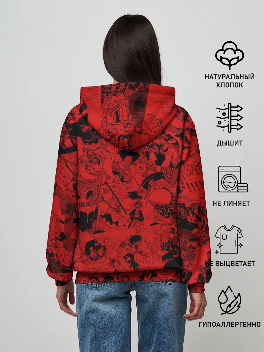 Женское худи / Ророноа Зоро, One Piece