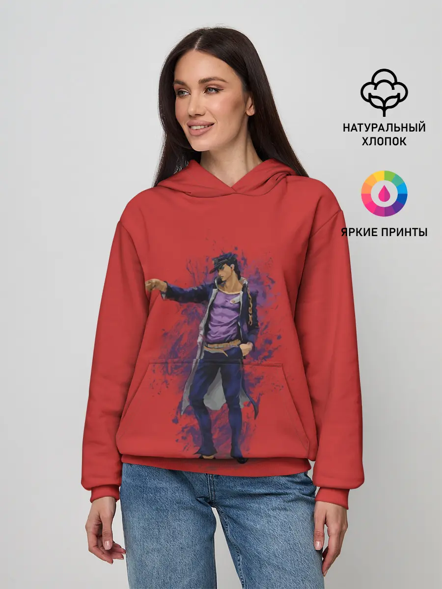 Женское худи / Jotaro. Jo Jo