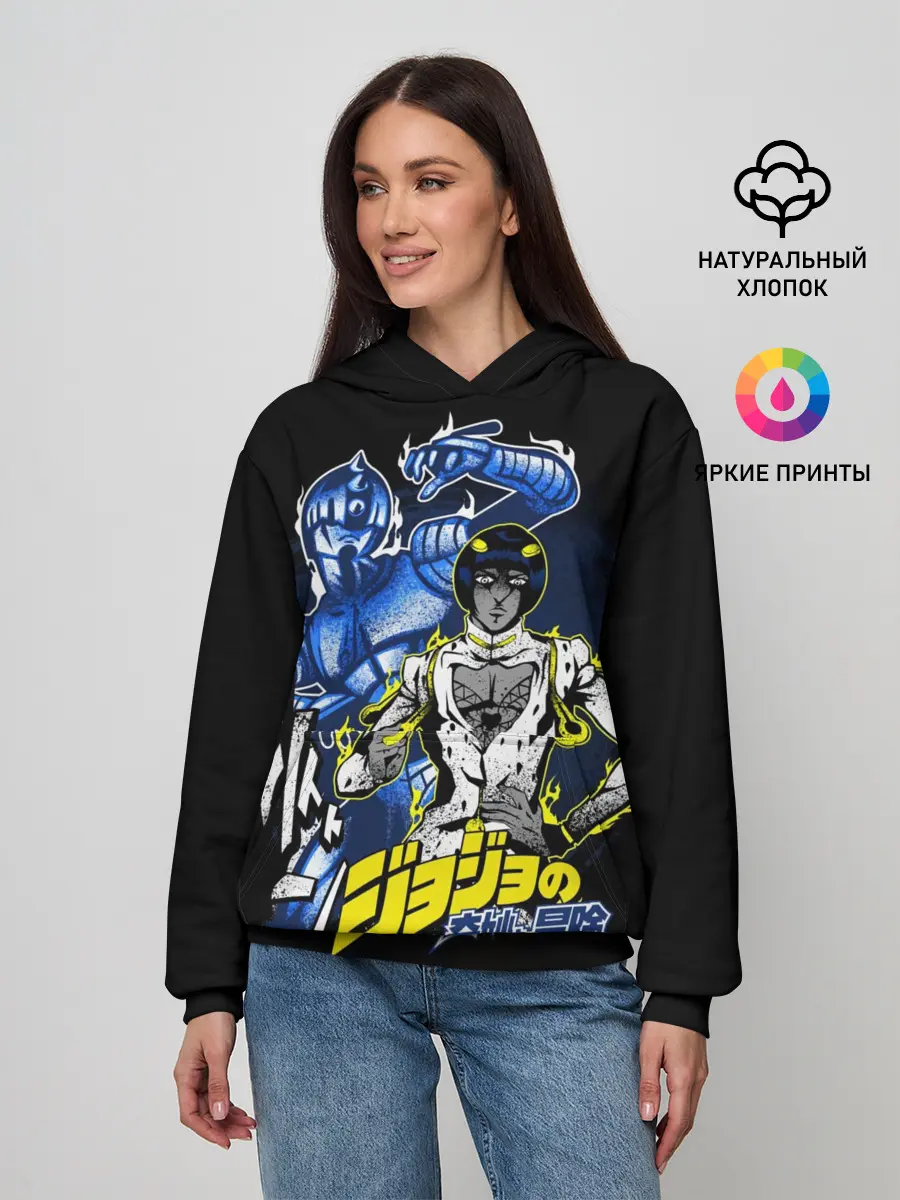 Женское худи / Бруно Буччеллати - JoJos Bizarre Adventure