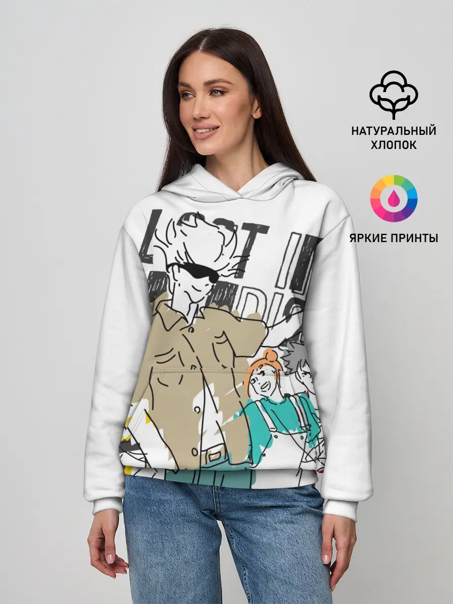 Женское худи / Сатору Годжо - Jujutsu Kaisen