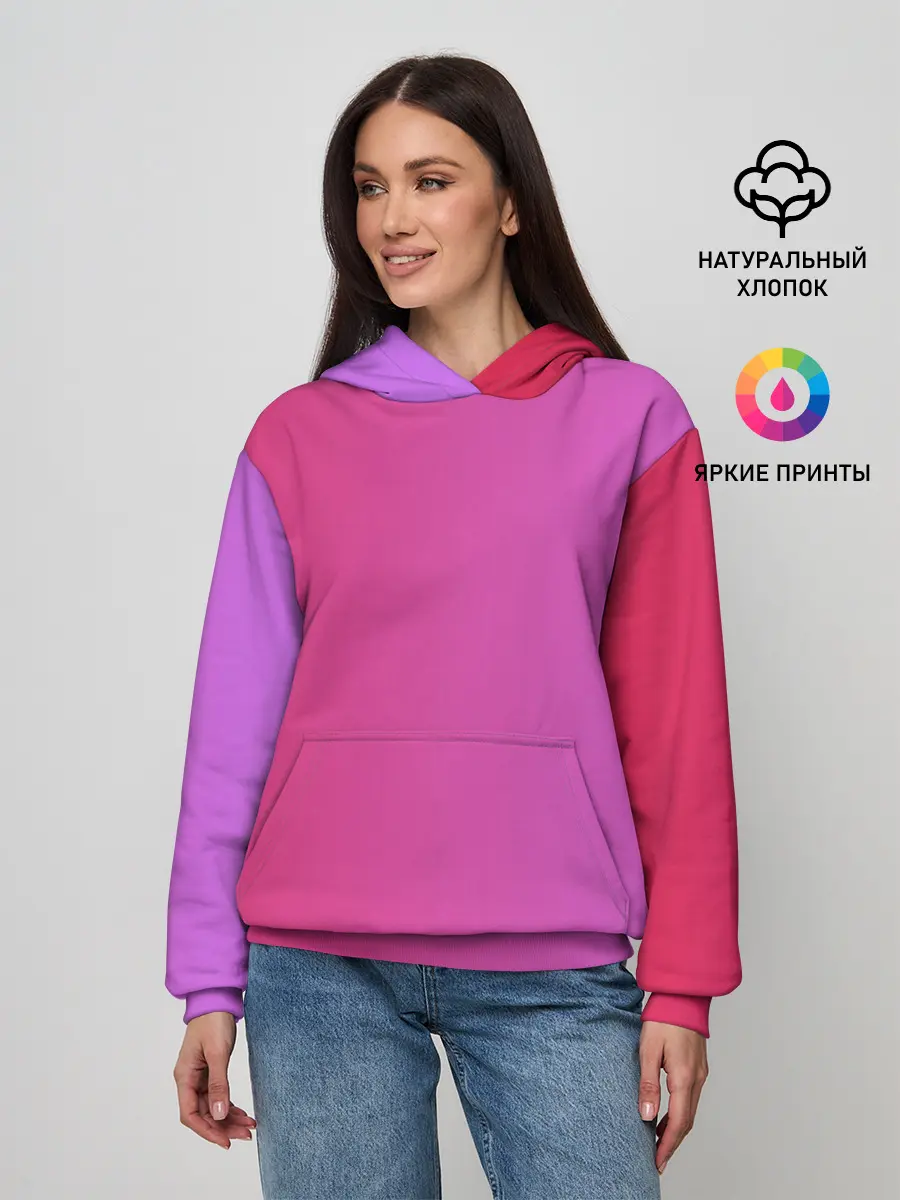Женское худи / Красивый градиент