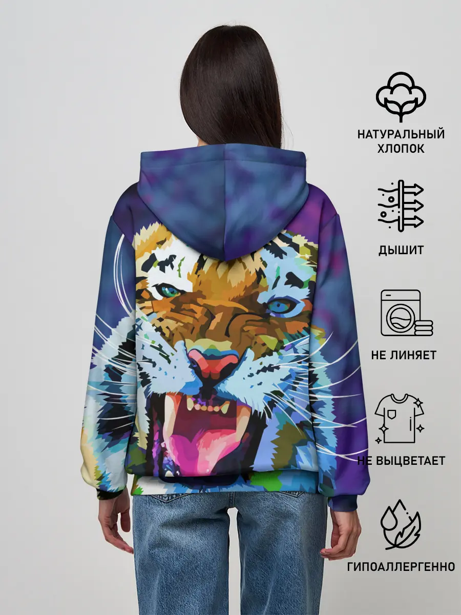 Женское худи / Рычащий Шархан
