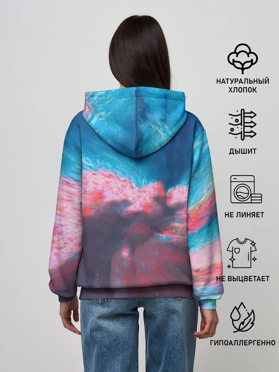 Женское худи / ВСЕЛЕНСКИЙ КОТ