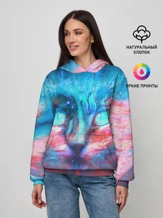 Женское худи / ВСЕЛЕНСКИЙ КОТ