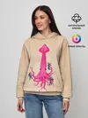 Женское худи / В плену у Кальмара