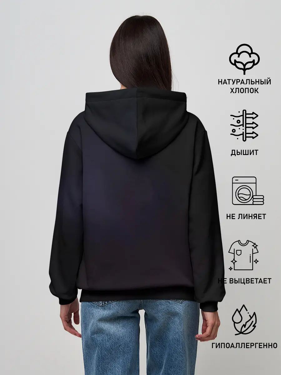 Женское худи / Круг с оружием