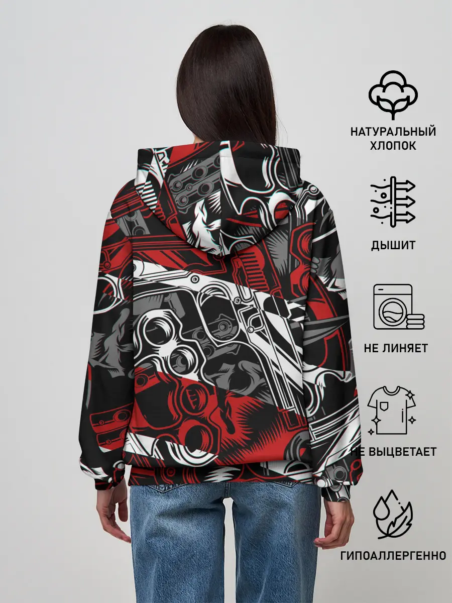 Женское худи / Оружейный барон