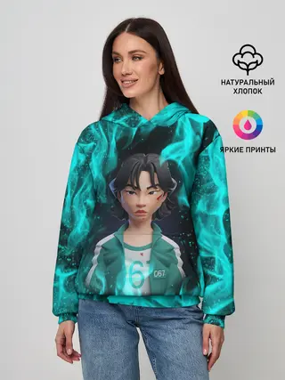 Женское худи / Кан Сэ Бёк 3D ART | 067