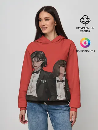 Женское худи / Стильные 067 и 240