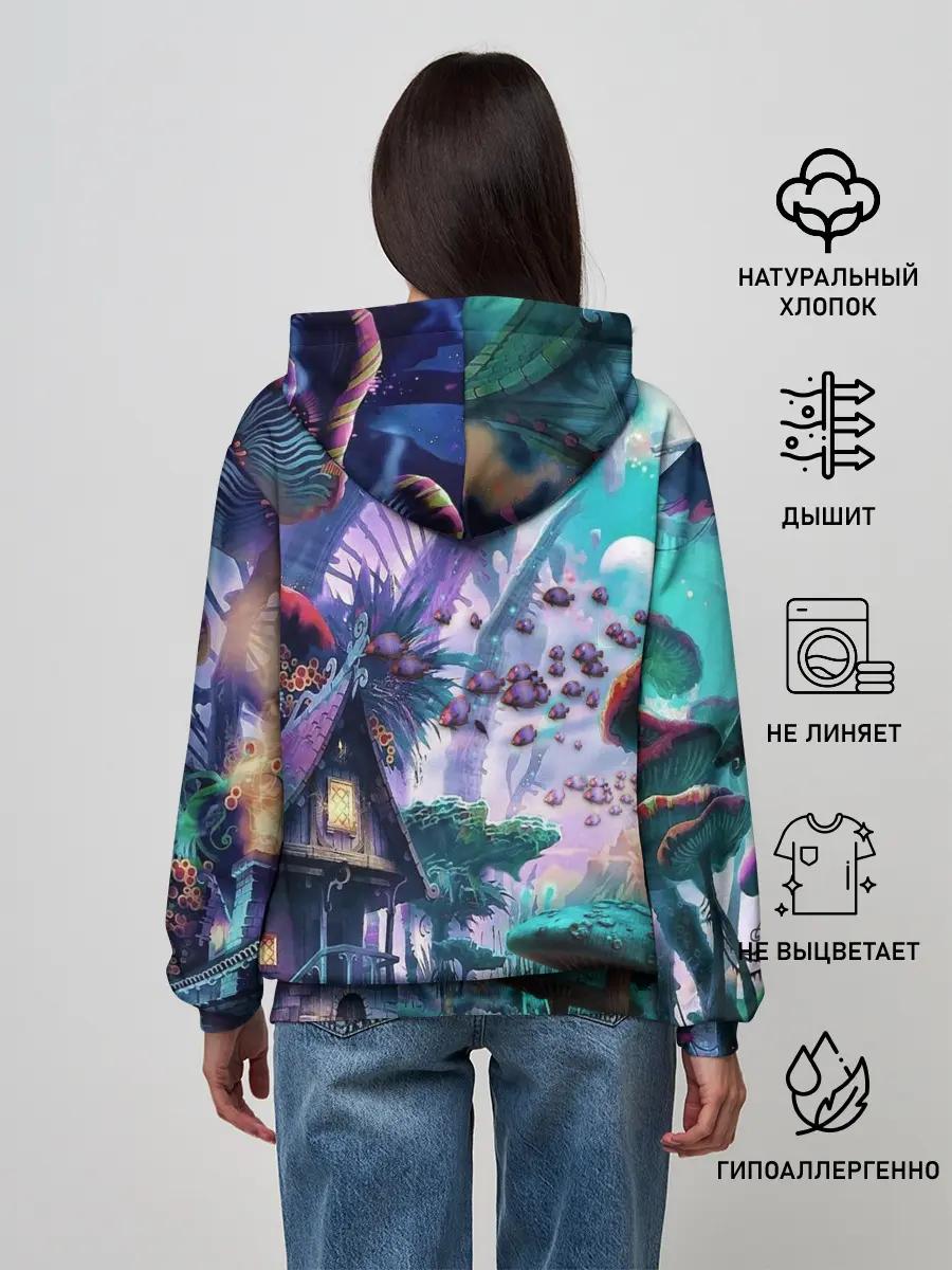 Женское худи / FantasyFish