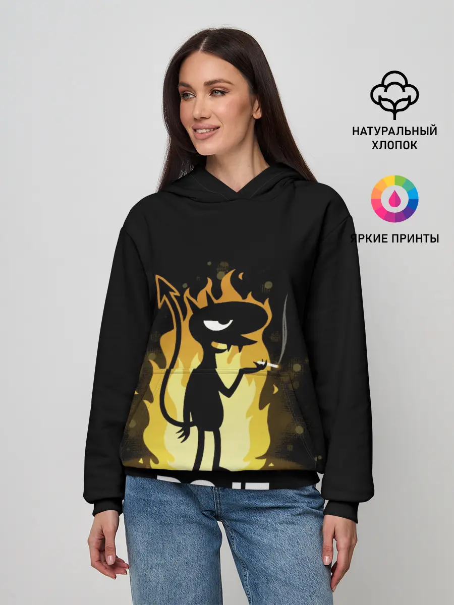 Женское худи / Чертенок Do it