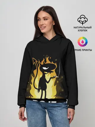 Женское худи / Чертенок Do it