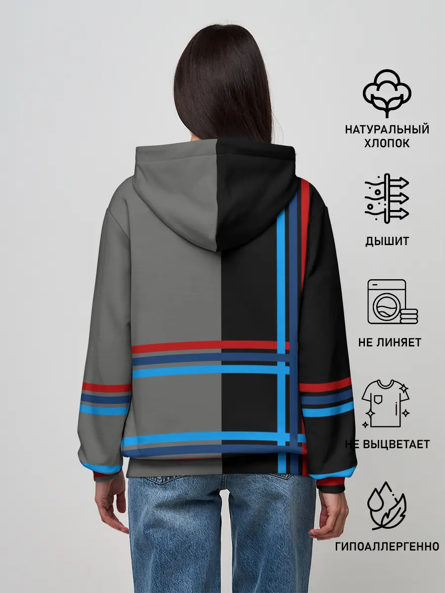 Женское худи / Автомобиль BMW | БМВ