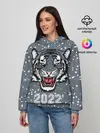 Женское худи / Водяной тигр 2022