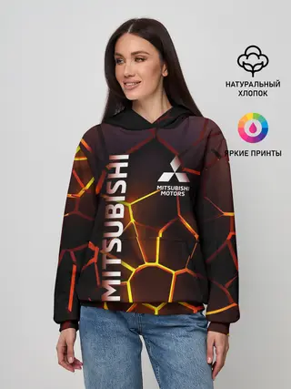 Женское худи / Митсубиси подсветка 3D плит