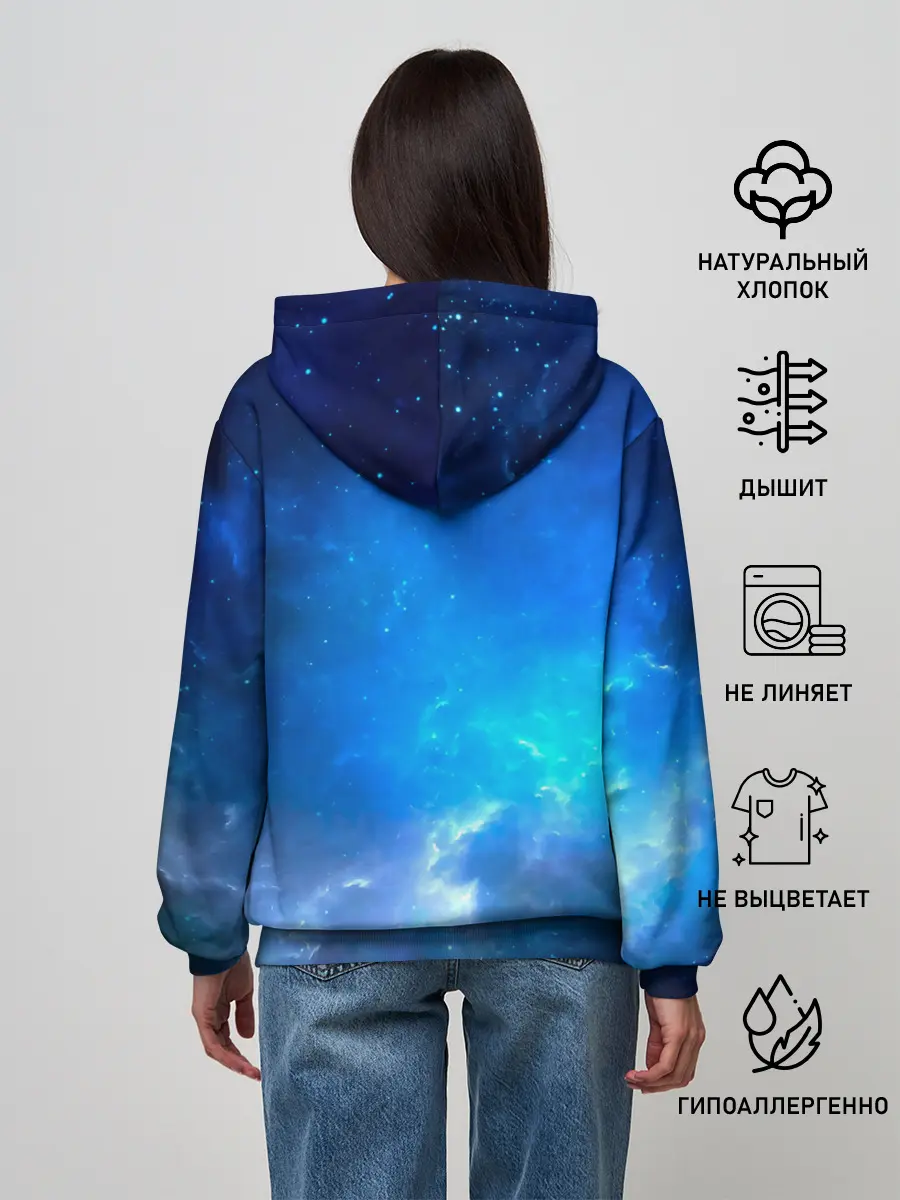 Женское худи / 30 Seconds to Mars космос