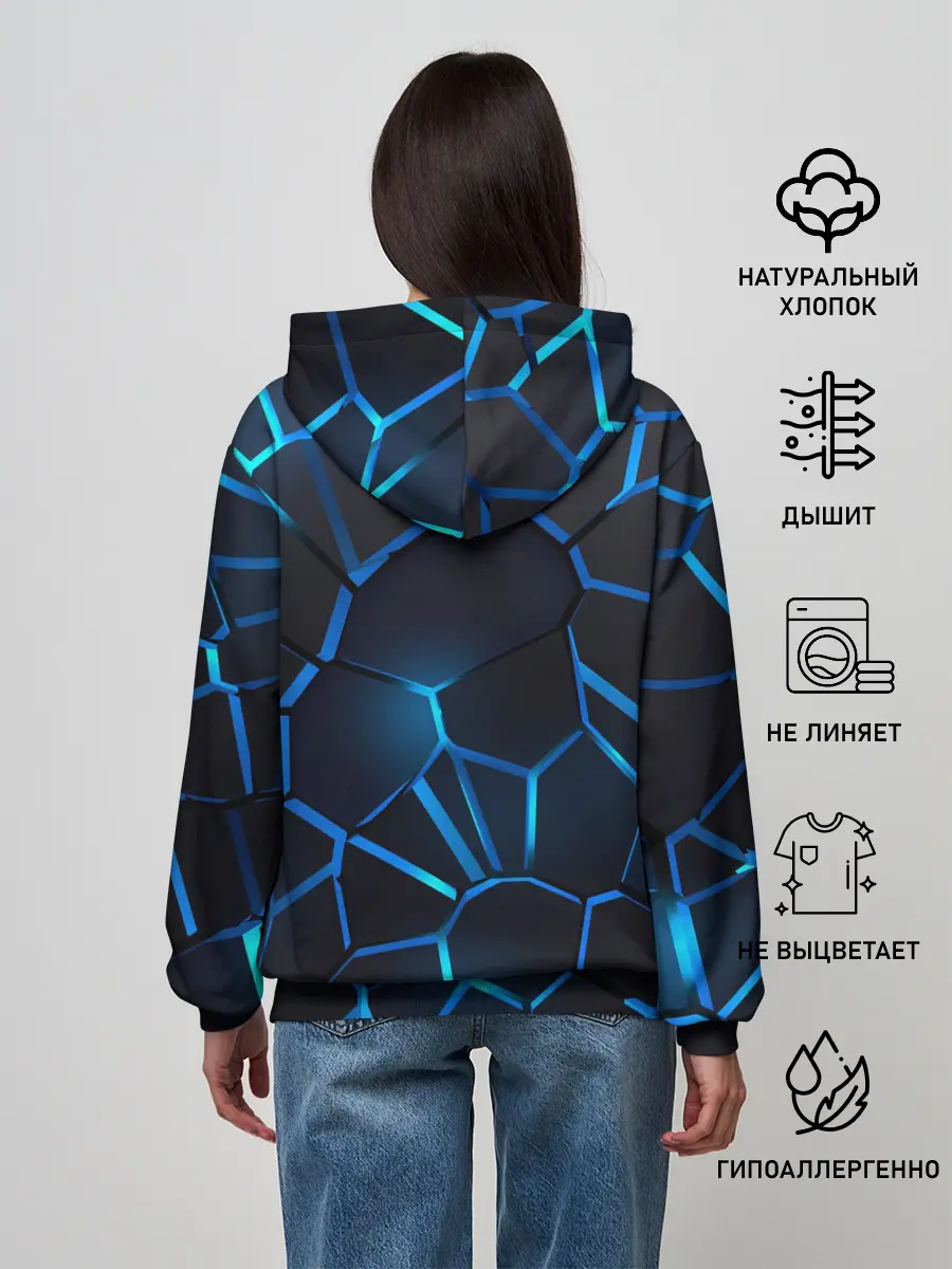 Женское худи / Ford | 3D плиты с подсветкой