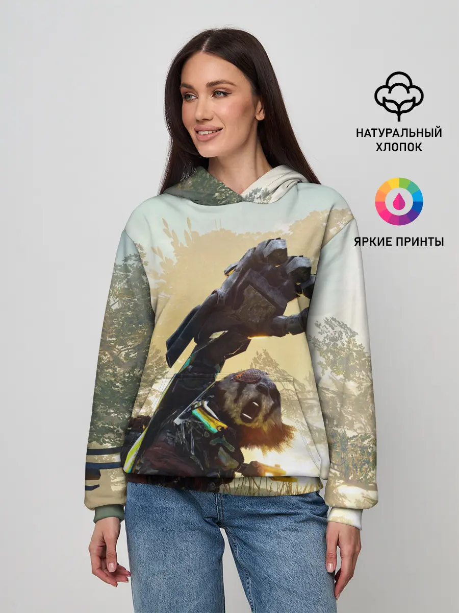 Женское худи / Biomutant | Биомутант рука