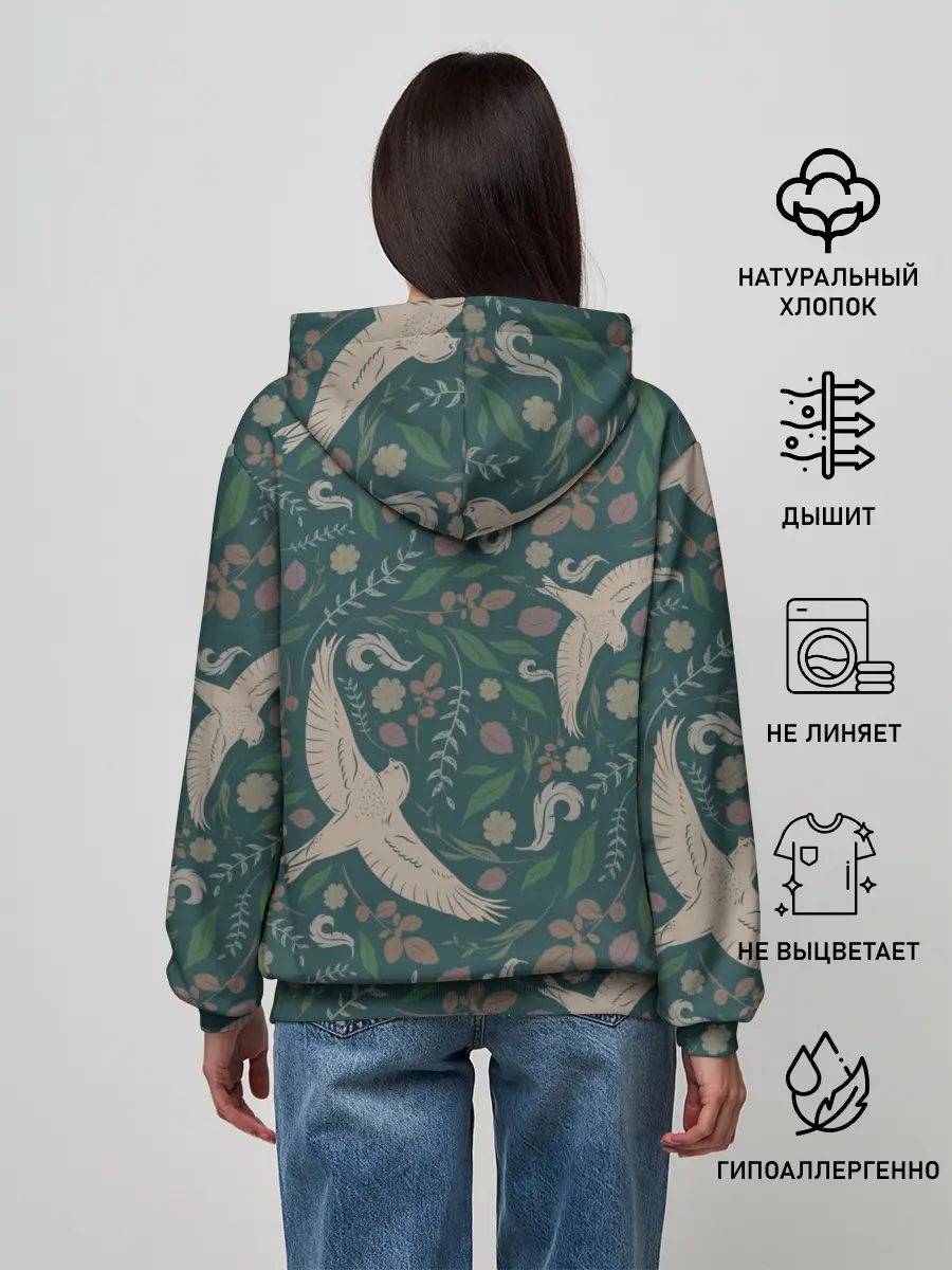 Женское худи / Ласточкина политра