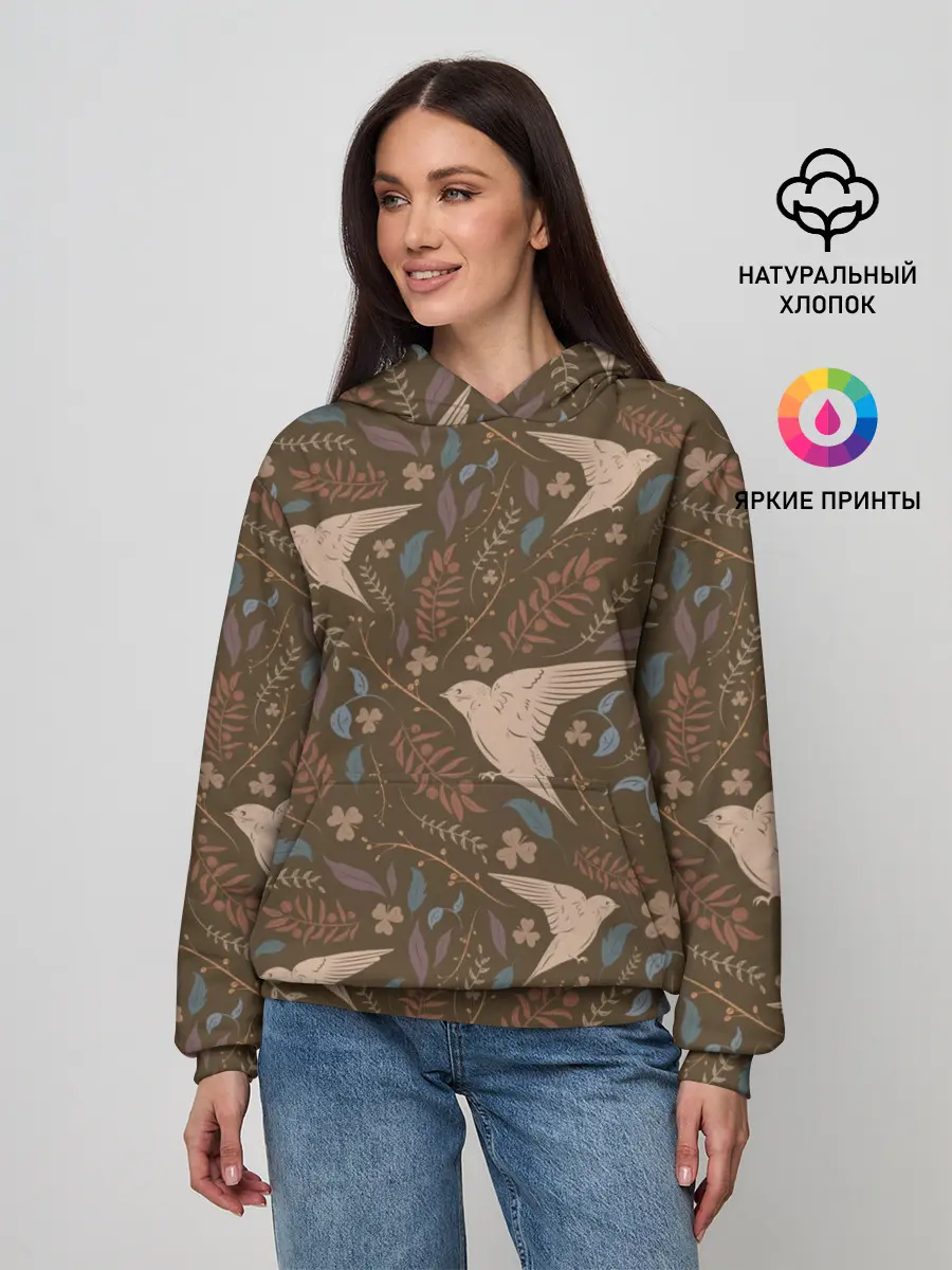 Женское худи / Литой стриж