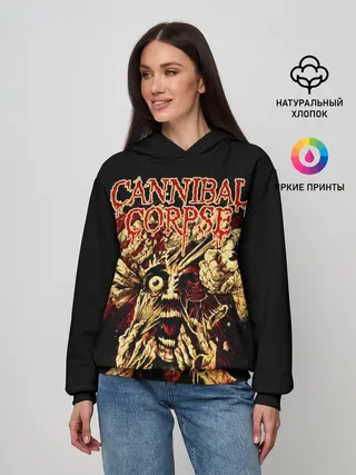 Женское худи / Cannibal Corpse: Evisceration Plague