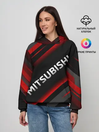 Женское худи / Митсубиси геометрия