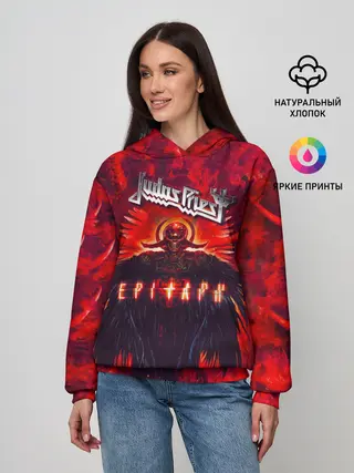 Женское худи / Epitaph - Judas Priest