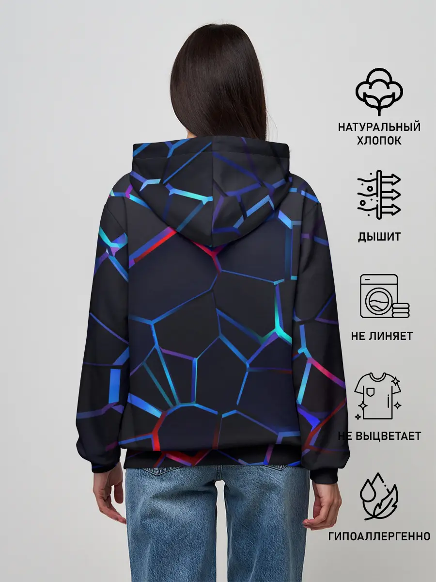 Женское худи / BMW SPORT | 3D плиты