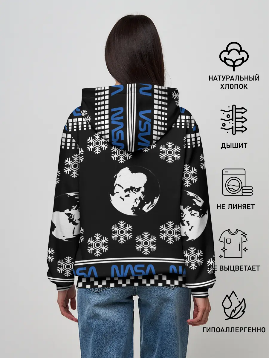Женское худи / НАСА