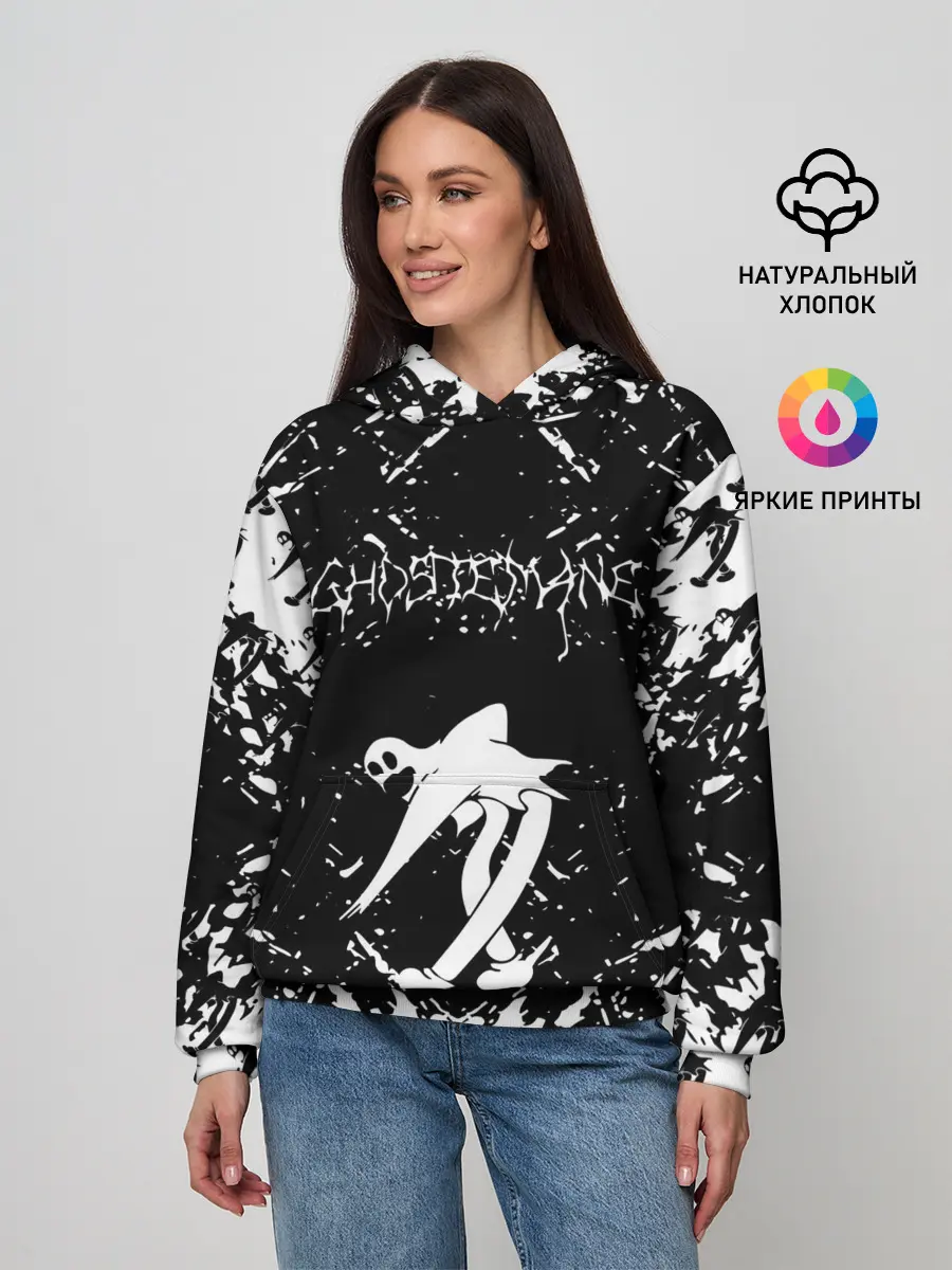 Женское худи / GHOSTEMANE BLACK FOREST.