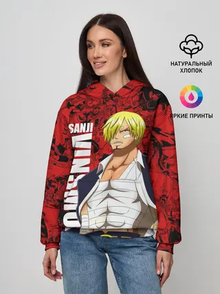 Женское худи / Санджи Винсмок, One Piece