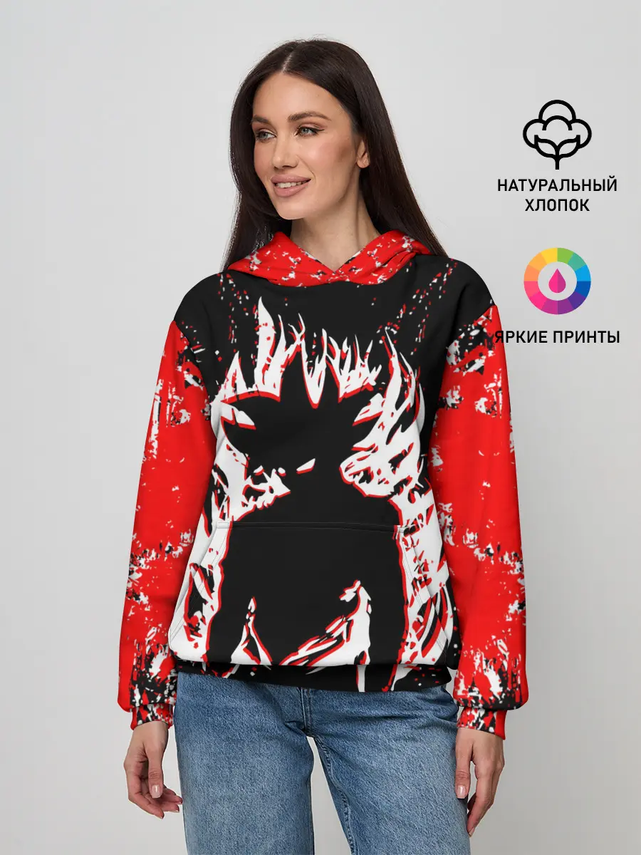 Женское худи / dragon ball super.